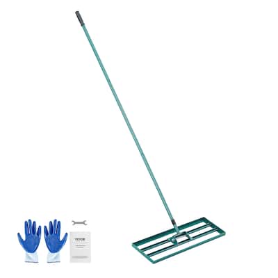 VEVOR Lawn Leveling Rake,Heavy-duty Lawn Leveler,Yard Leveling Rake Suit for Garden,Golf Lawn,Farm
