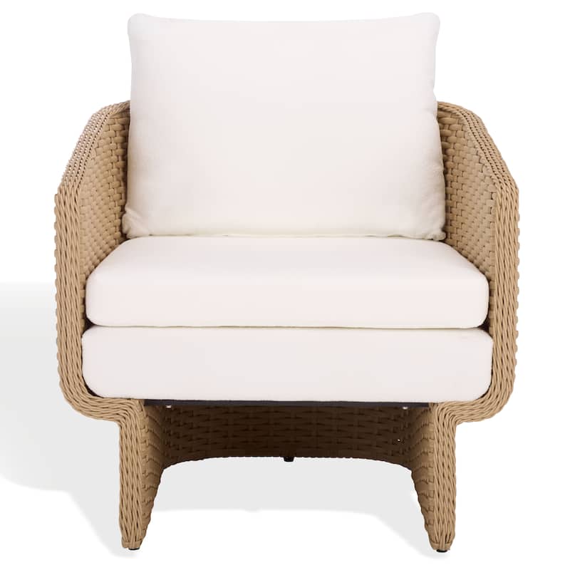 SAFAVIEH COUTURE Giuseppe Rattan Weaving Chair - 29"W x 30"D x 29"H