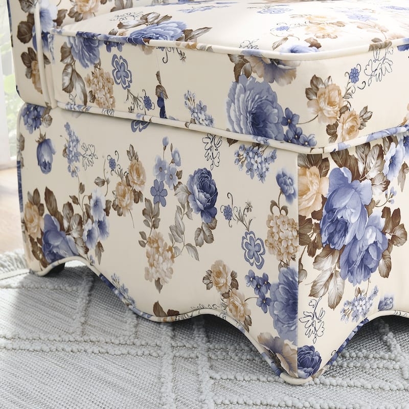 Flannel Single Armless Chair