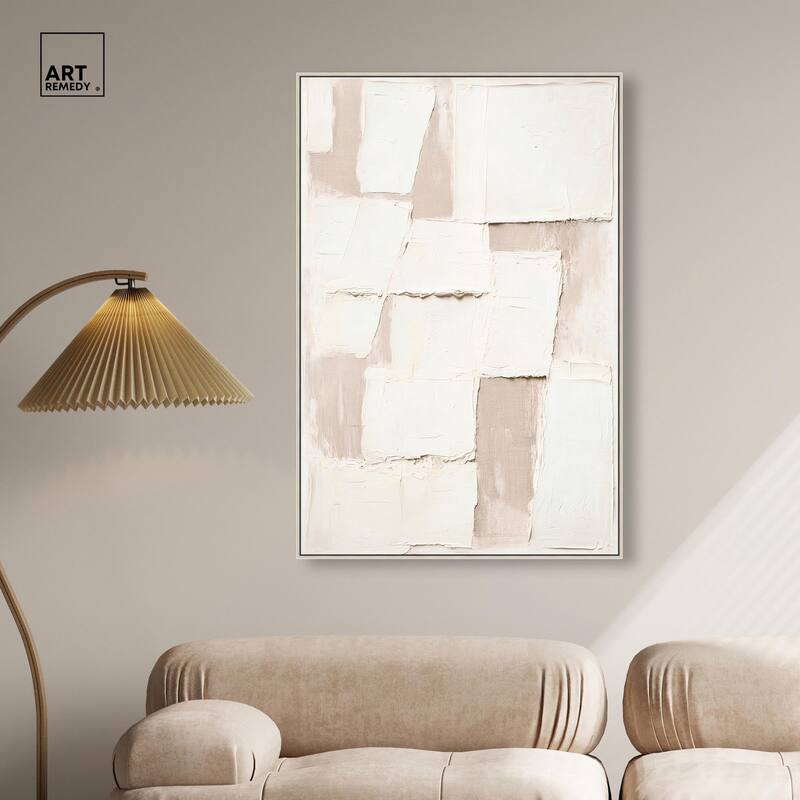 Plastered Planes II Canvas by Art Remedy