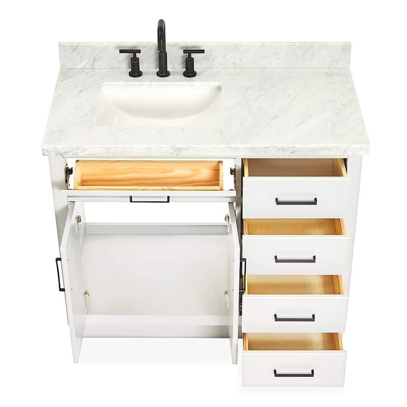 Ariel T043SLCWRVO Hepburn 43" Free Standing Single Basin Vanity Set