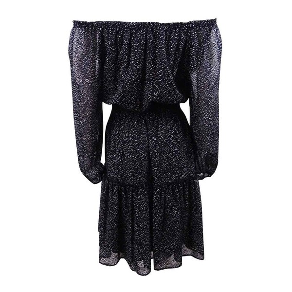 tommy hilfiger off the shoulder dress