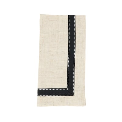 Grosgrain Accent Napkin (Set of 4) - 20"x20"