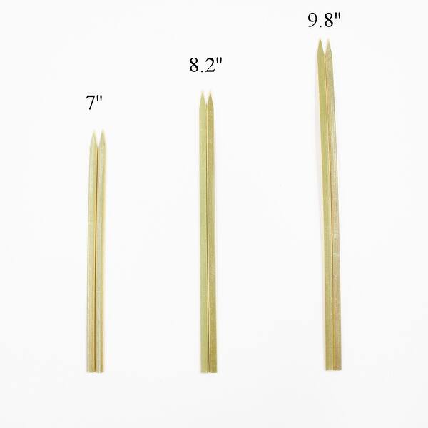 Moda Natural Bamboo Skewers For q 9 8 In Overstock