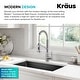 preview thumbnail 99 of 158, Kraus Bolden 2-Function 1-Handle Commercial Pulldown Kitchen Faucet