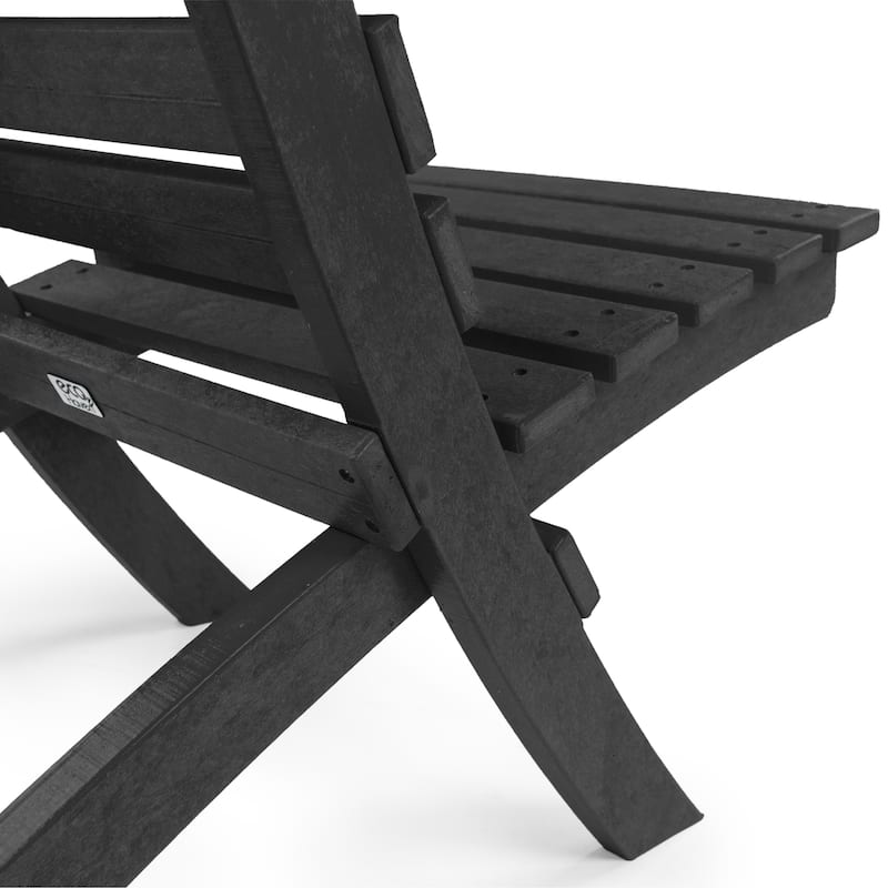 Versailles Fully Assembed All-Weather HDPE Outdoor Folding Patio Chair