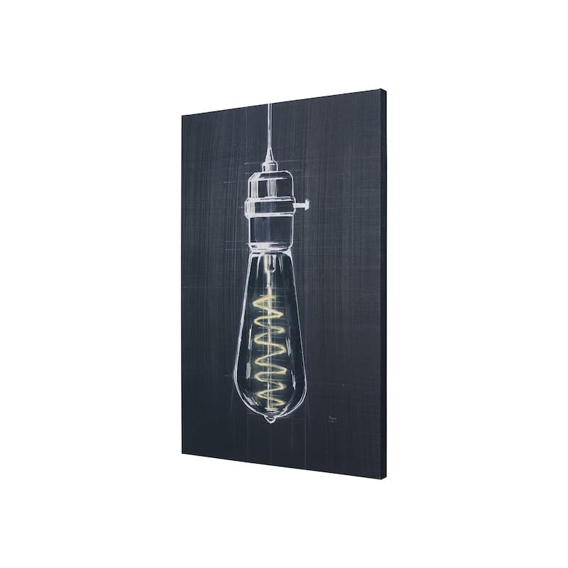 Bright Idea I (30 x 45 ) Canvas Art Print