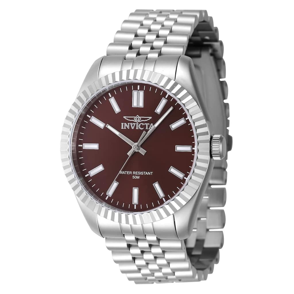 Invicta Men's 47482 Specialty Quartz 3 Hand Copper Dial Watch