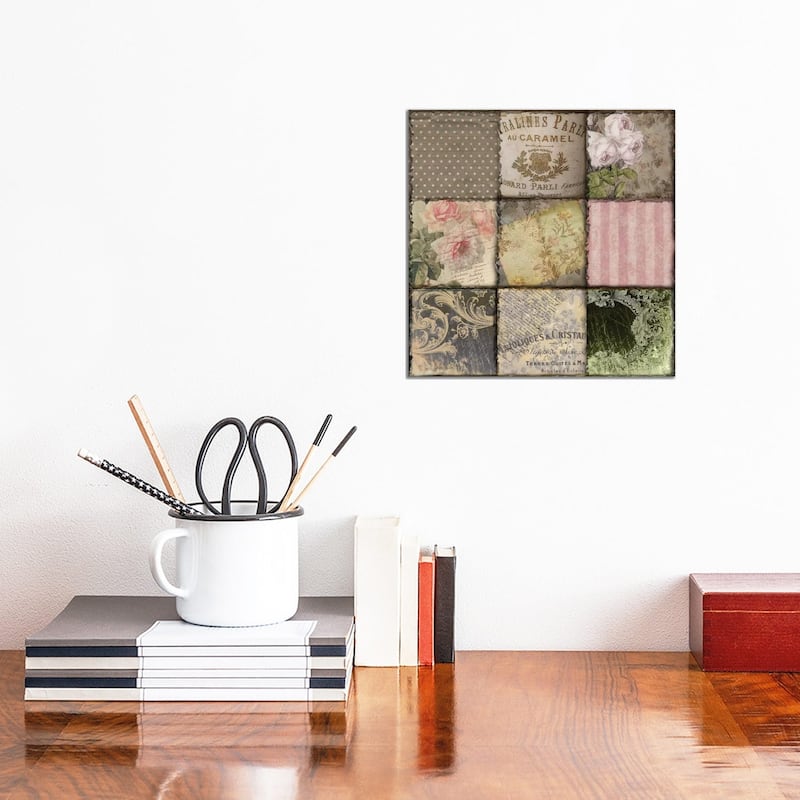 iCanvas "Viva la Paris II" by Color Bakery Canvas Print - 12x12x0.75