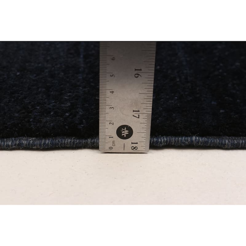 Pak Finest Gabbeh Navy Rug 4'1" x 5'11" - 4'1 x 5'11