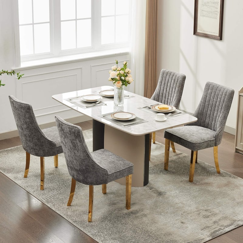 Upholstered Dining Chair Accent Chair Set of 2