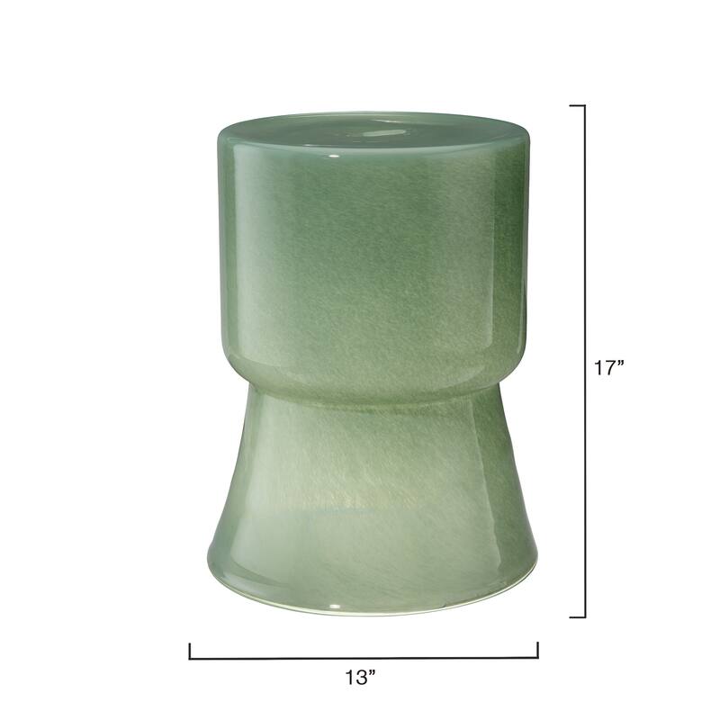 Jamie Young Huntington Garden Glass Stool