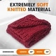 preview thumbnail 27 of 48, Cheer Collection Ultra Plush Chunky Cable Knit Throw Blanket