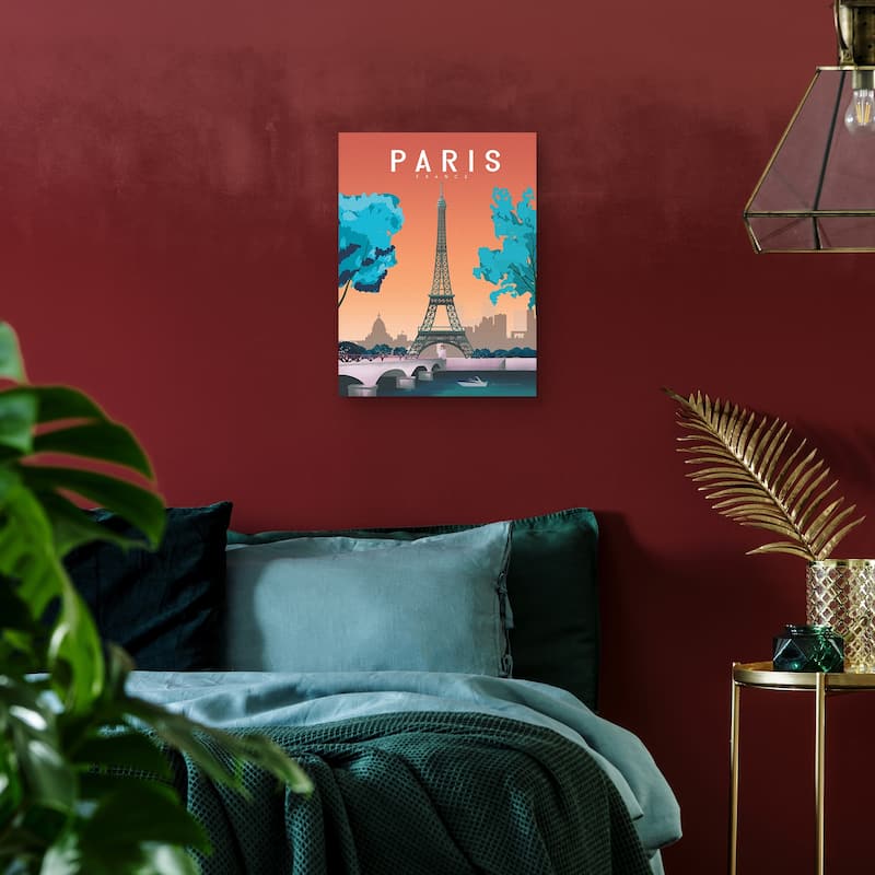 Paris 2 Canvas Art Print