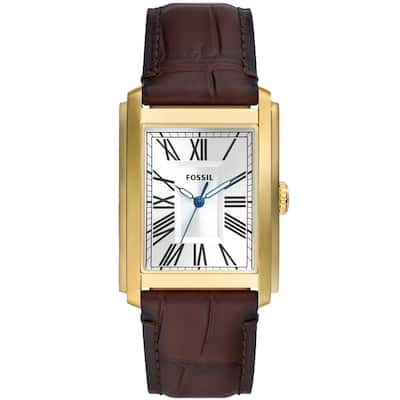 Fossil Men's Carraway Silver Dial Watch - FS6011 - 6 (36)