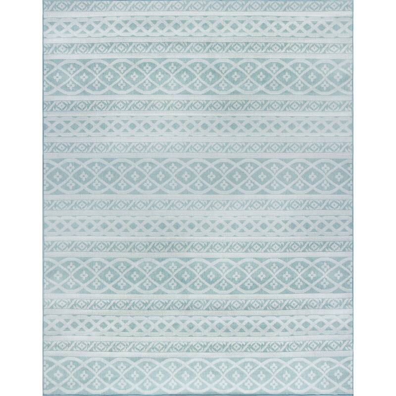 Vision Coastal Stripe Indoor/Outdoor Area Rug