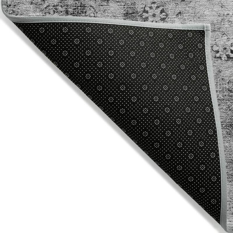 Machine Washable Indoor/ Outdoor Chantille Vintage Traditional Rug