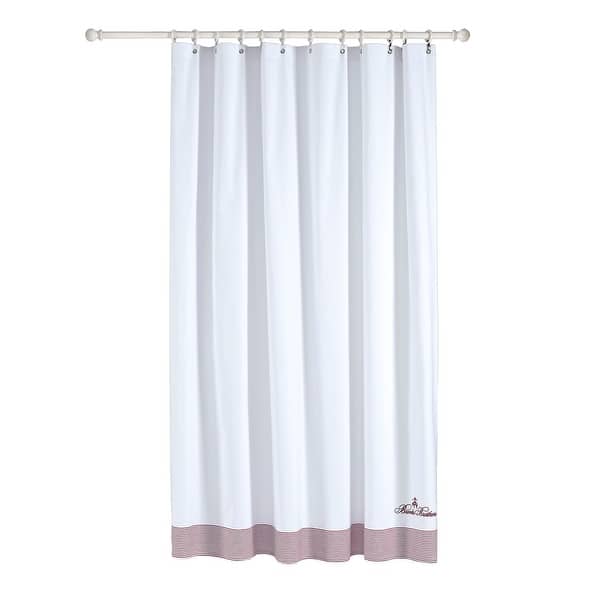 Brooks Brothers Rope Stripe Border Shower Curtain - On Sale - Bed Bath