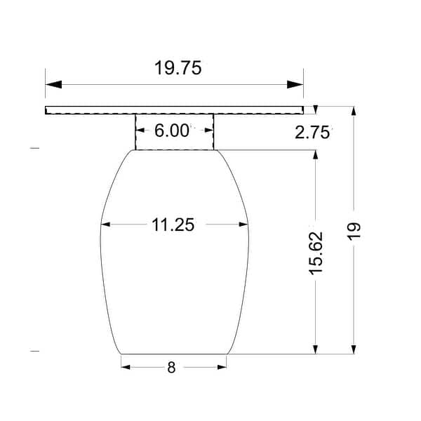 Indigo Road by Egypt Sherrod x East at Main Samara Black Enamel Round Side Table