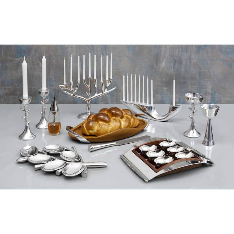 Nambe Menorah Silver
