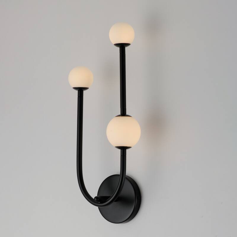 Studio M SM24830 Alina 3 Light 18" Tall LED Wall Sconce by Nina Magon