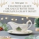 preview thumbnail 5 of 5, Spode Christmas Tree Gravy Boat and Stand - 8.4" L x 6.6" W x 4.5" H