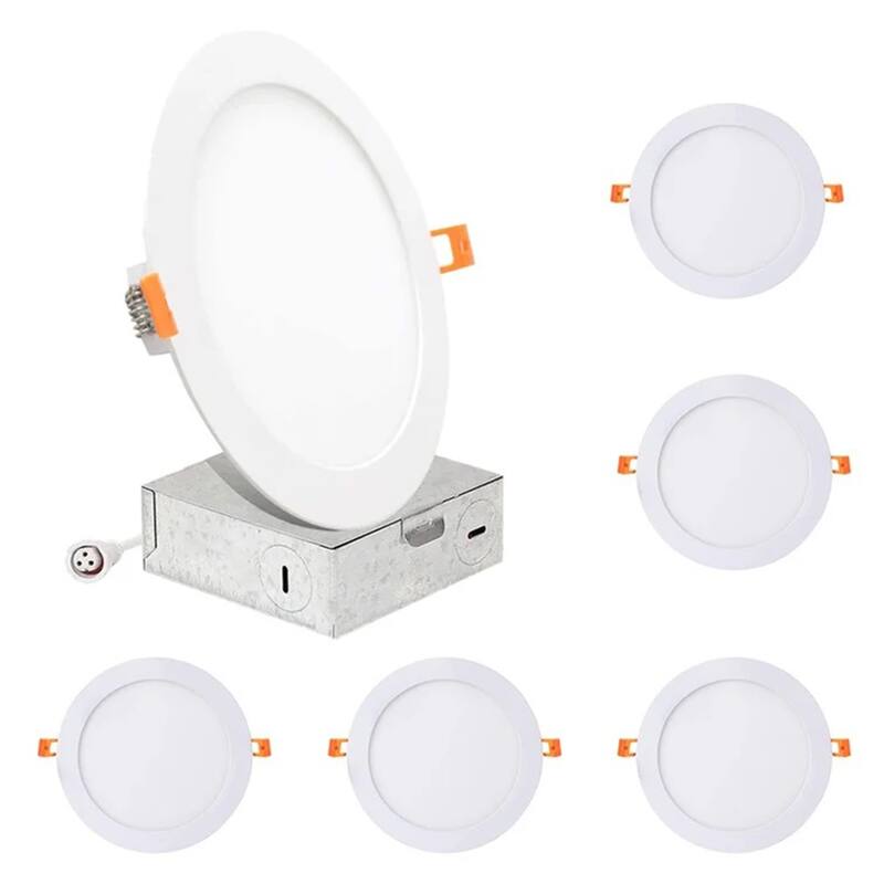 IXIR Tech CCT Remodel IC LED Retrofit Recessed Lighting Kit - Set of 6