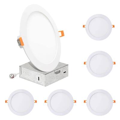 PHD CCT Remodel IC LED Retrofit Recessed Lighting Kit (Set of 6)