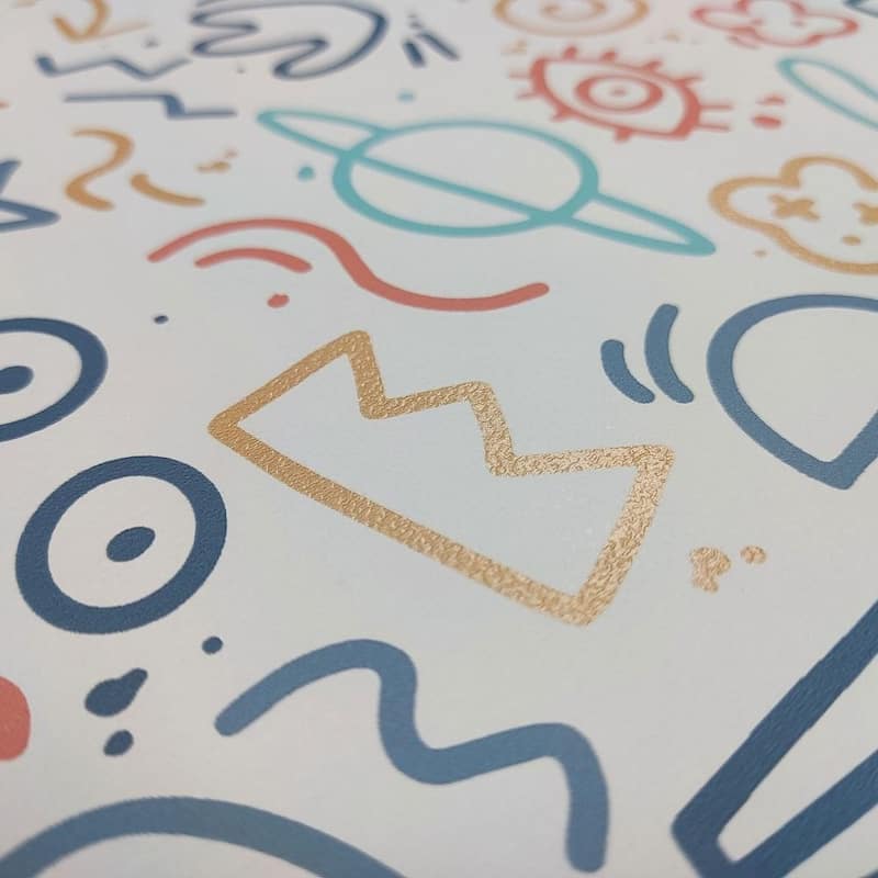 Veer Decor Doodle Wallpaper