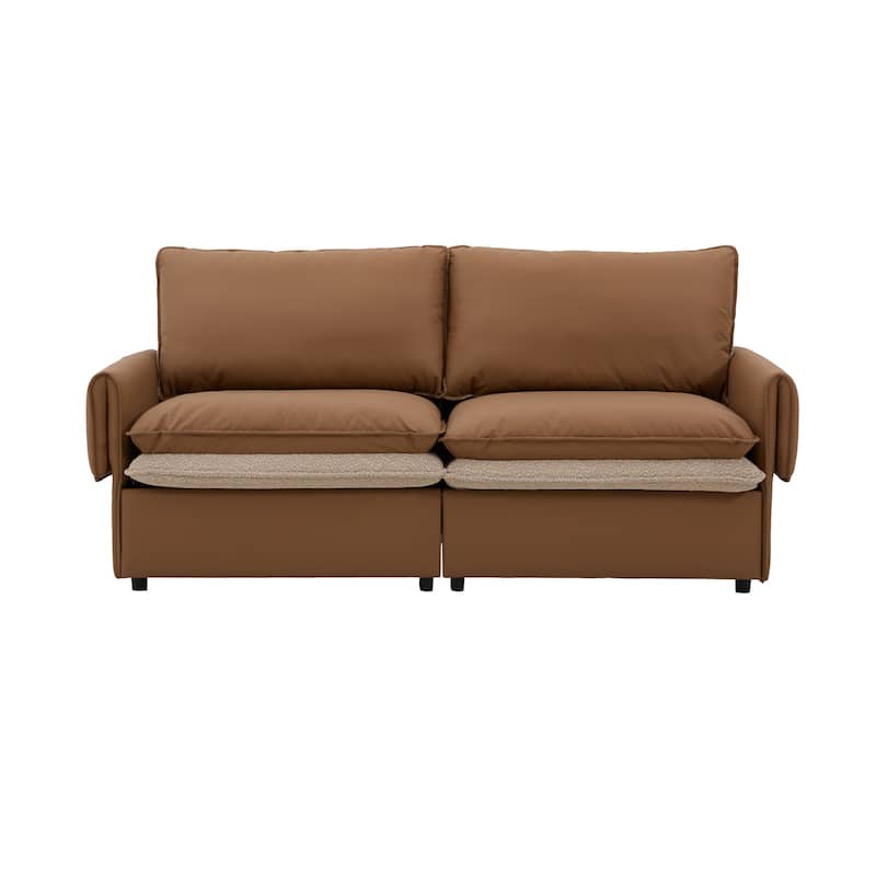 Modular Armchair with Dual Cushions