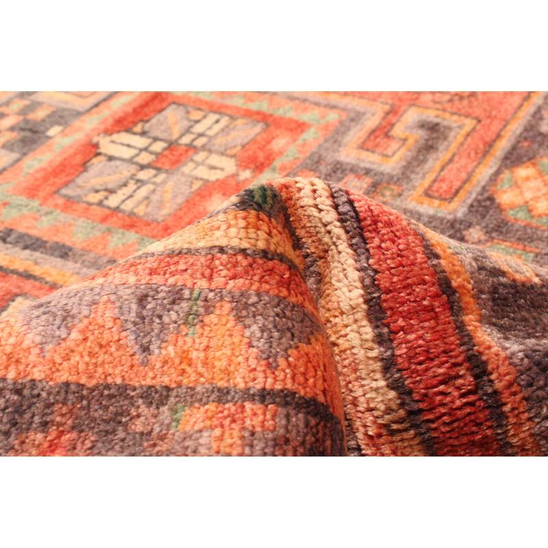 ECARPETGALLERY Hand-knotted Konya Anatolian Copper Wool Rug - 4'1 x 6'3