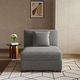 preview thumbnail 34 of 190, Modern Modular Sectional Sofa Corduroy Chaise Lounges