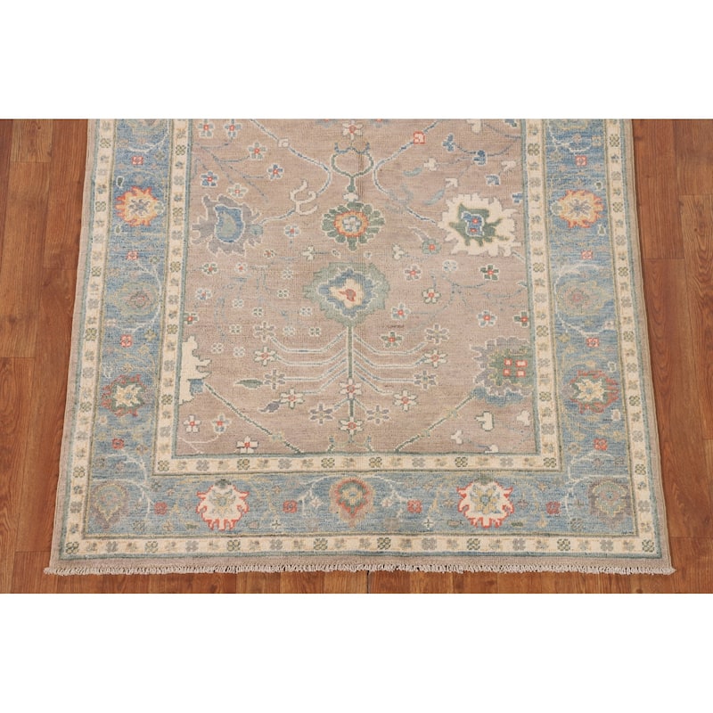 Traditional Kazak Oriental Accent Rug Handmade Wool Carpet - 3'10"x 5'5"