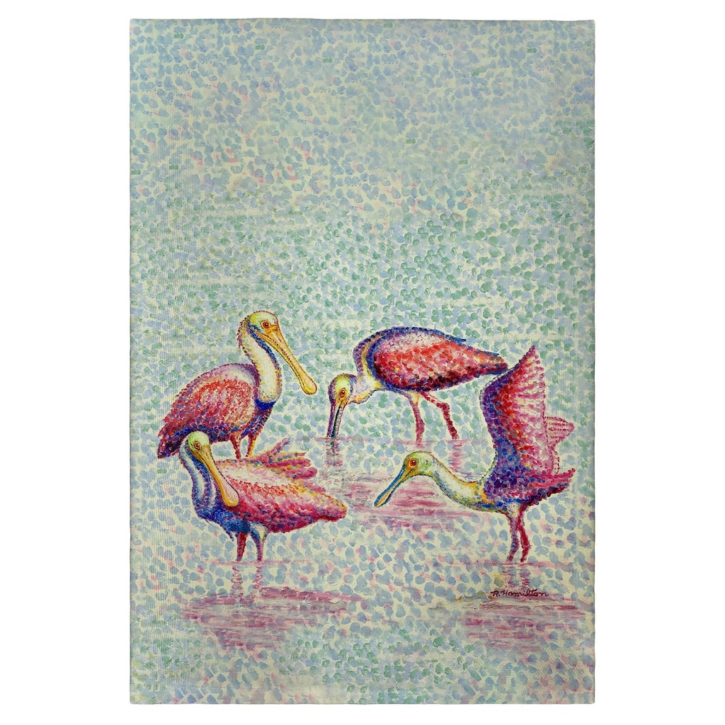 Spoonbill Group Guest Towel - 20x20