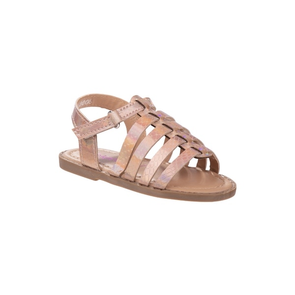 girls gold gladiator sandals