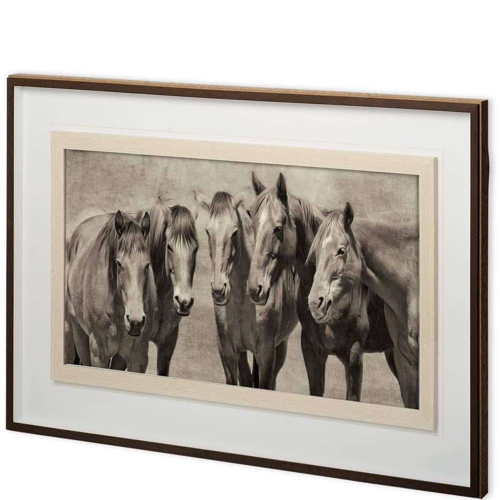Custom Meeting of the Minds Framed Art Print