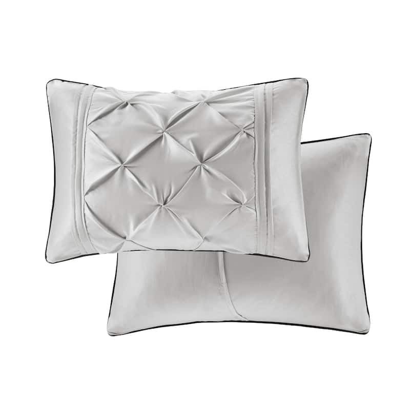 Madison Park Essentials Loretta 24-Piece Room in a Bag with Window Panels and Sheet Set