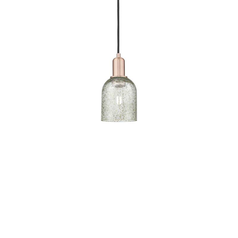 Innovations Lighting 716-1P-10-5 Caledonia Pendant Caledonia 5" Wide - Antique Copper / Mica