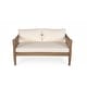 preview thumbnail 22 of 36, Christopher Knight Home Darla 4 Piece Outdoor Sleek Acacia Wood Seating Set with Water-Resistant Cushion