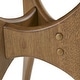 preview thumbnail 2 of 11, Carson Carrington Vintrosa Brown Triangle Wood Side Table