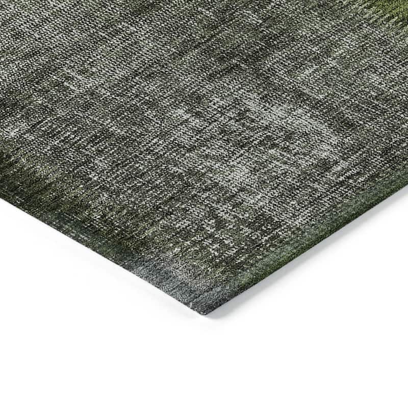 HomeRoots Patchwork Transitional Rectangle Outdoor Rug