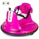 preview thumbnail 3 of 44, Honeyjoy 12V Bumper Car for Kids Toddlers Electric Ride On Car Vehicle - See Details Pink