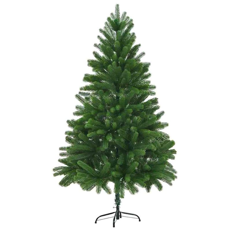 vidaXL Artificial Christmas Tree Green 70.9" PVC