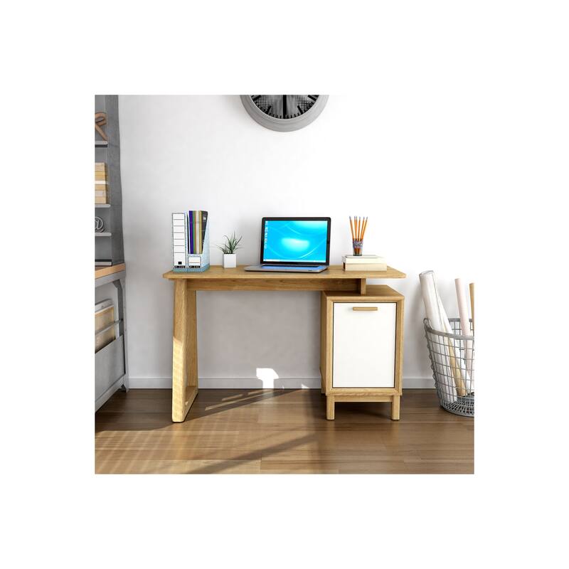 47" Writing Desk - Compact Home Office Computer Study Laptop Table