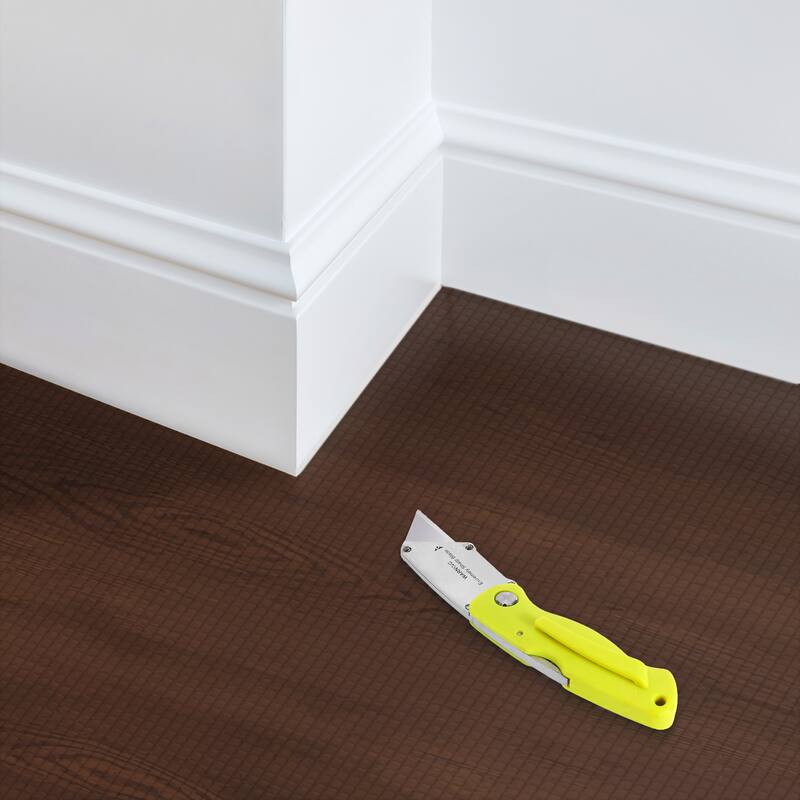 Sorbus 96 Sq. Ft. Wood Grain Floor Tiles Foam Mat EVA Interlocking Mats Tile 3/8-Inch Thick Exercise Mats w/Borders