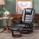 preview thumbnail 31 of 50, MCombo Set of 2 Swivel Recliner with Ottoman, Vibration Massage Lumbar Pillow