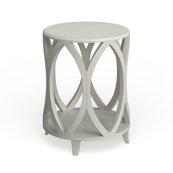 Off white end sales tables for sale