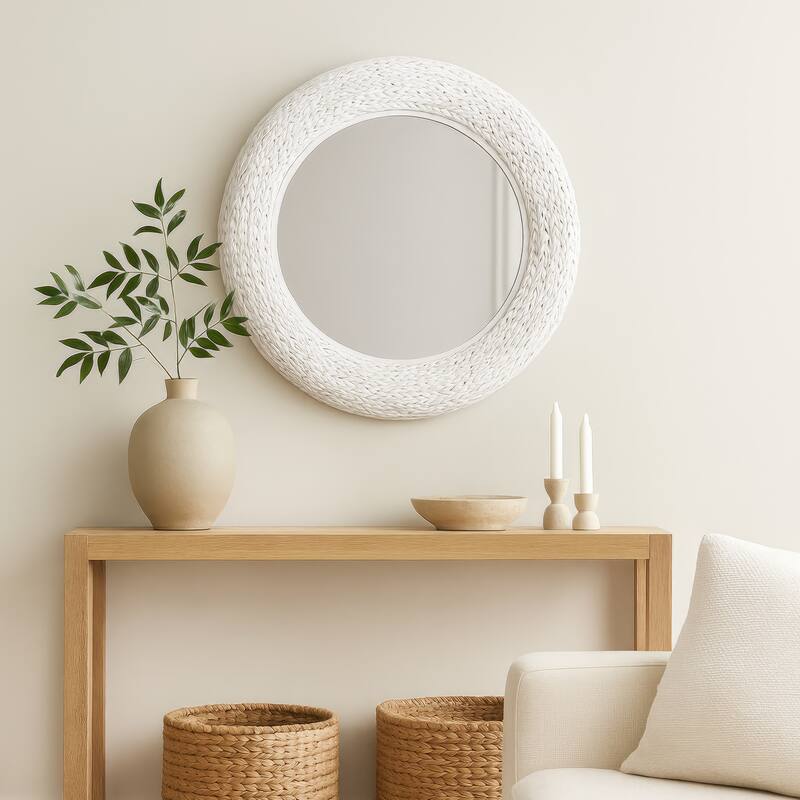 Varaluz Athena Round Wall Mirror