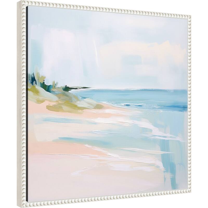 Reflection of Beach No. 2 by Irena Orlov Framed Canvas Wall Art Print