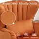 preview thumbnail 20 of 65, HOMYKA Modern Wingback Arm Chair Upholstered Accent Chair Set of 2